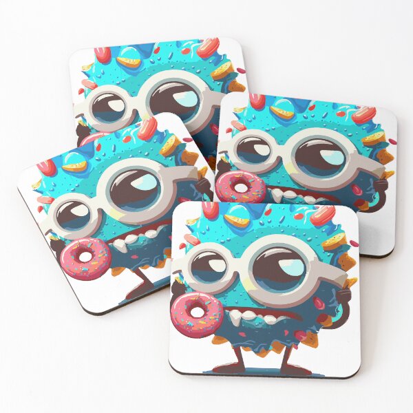 Item preview, want one - little monster donut designed and sold by vanessshan.
