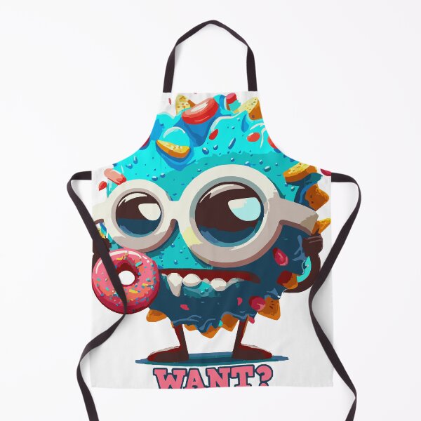 Item preview, want one - little monster donut designed and sold by vanessshan.