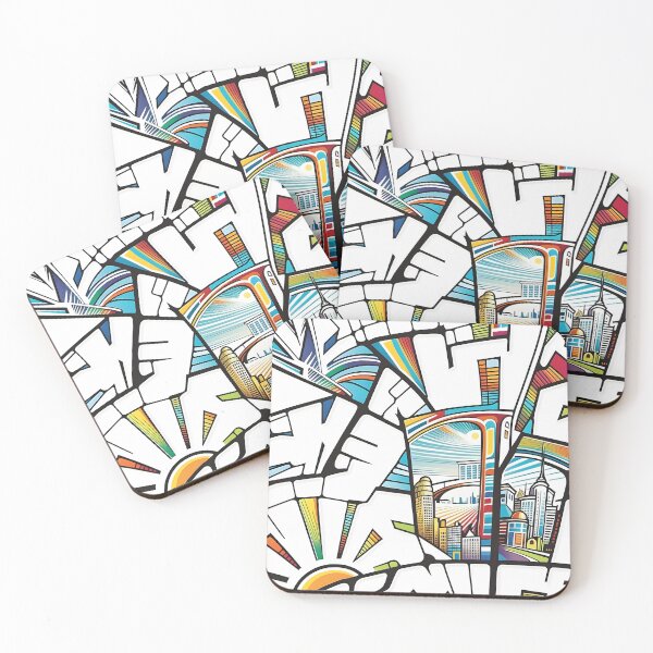 Item preview, Abstract Cityscape IV designed and sold by DevemDavam.
