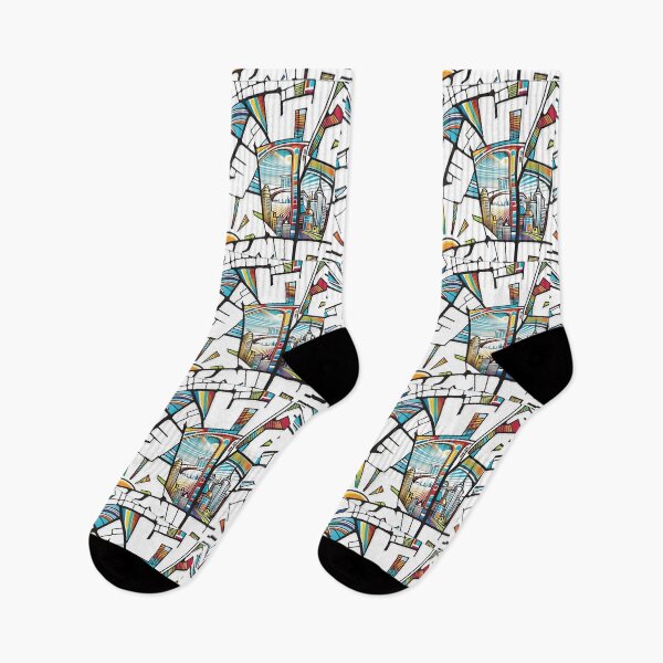 Item preview, Abstract Cityscape IV designed and sold by DevemDavam.
