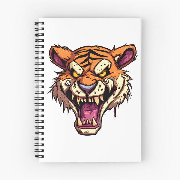 Item preview, Tiger zombie designed and sold by ArtforArts.