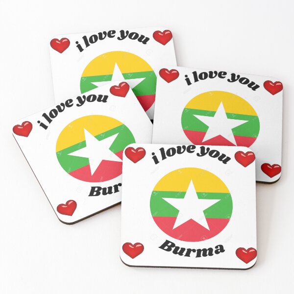 Item preview, burma flag designed and sold by CARANIACLS.