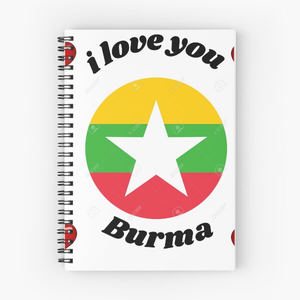 Item preview, burma flag designed and sold by CARANIACLS.