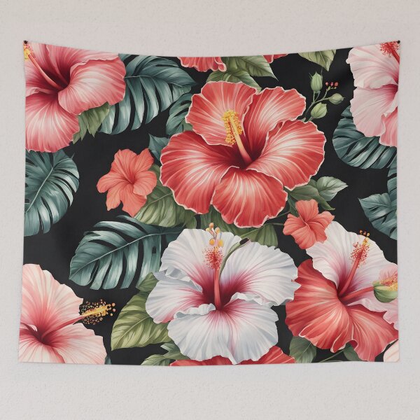 Item preview, Tropical Hibiscus Pattern designed and sold by the-cc.