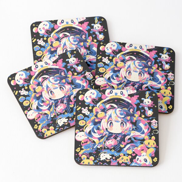 Item preview, Anime Girl Characters Kawaii designed and sold by Yana Grech.