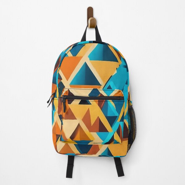 Item preview, Cubist Pyramid Mirage - Geometric Patterns in Multidimensional Splendor designed and sold by Freak-Scene.