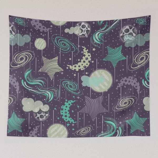 Item preview, Dreamy galaxy  designed and sold by The Pattern Mill.