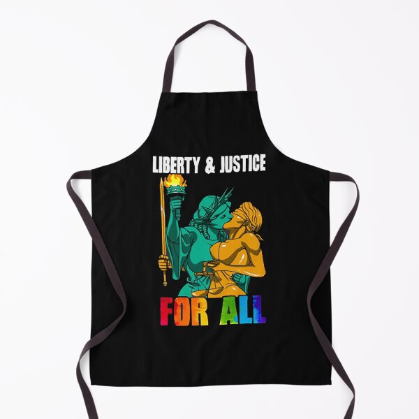 Item preview, Lady Liberty and Justice Kiss designed and sold by DELNMATTINGLY.