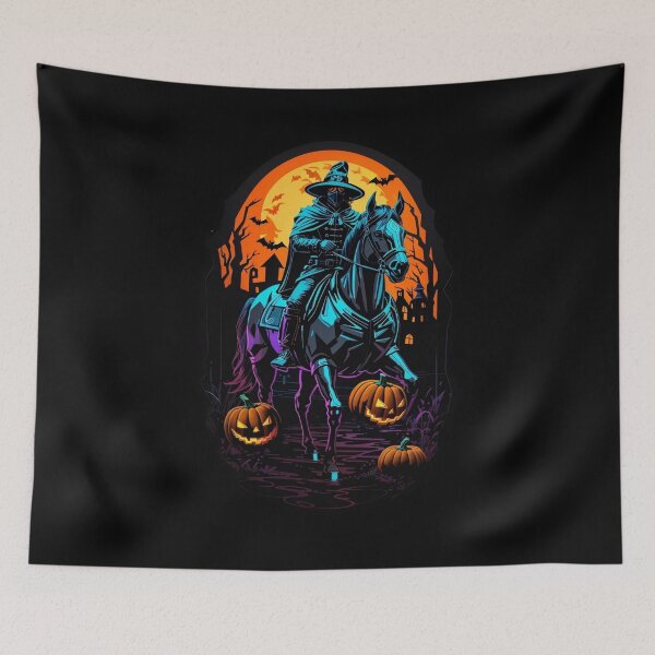 Item preview, Halloween Horseman With Pumkin  designed and sold by Desfix.