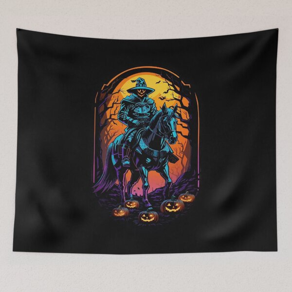 Item preview, Halloween Horseman With Pumkin  designed and sold by Desfix.
