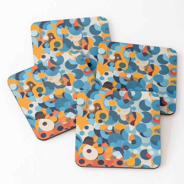 Item preview, Cubist Dot Odyssey - Geometric Patterns in Multifaceted Elegance designed and sold by Freak-Scene.