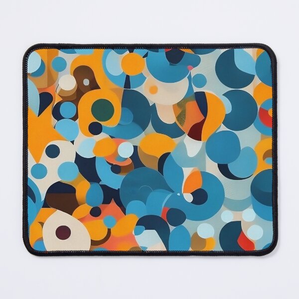 Item preview, Cubist Dot Odyssey - Geometric Patterns in Multifaceted Elegance designed and sold by Freak-Scene.