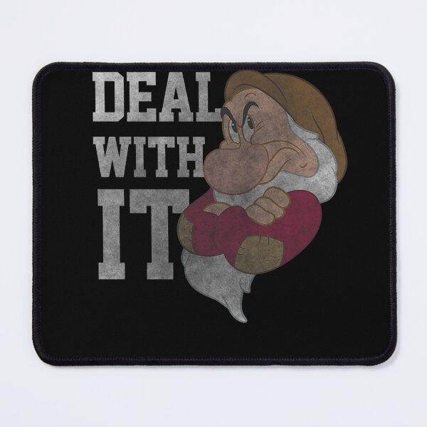 Item preview, Snow White Grumpy Arms Folded Large Deal With It designed and sold by BrendeAbelard.