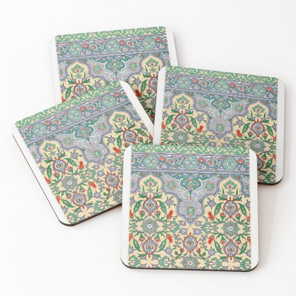 Item preview, Arabic Floral Arabesque Pattern from Emile Prisse d'Avennes art book designed and sold by Vintage-TM.