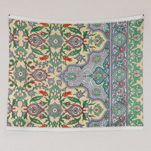 Item preview, Arabic Floral Arabesque Pattern from Emile Prisse d'Avennes art book designed and sold by Vintage-TM.