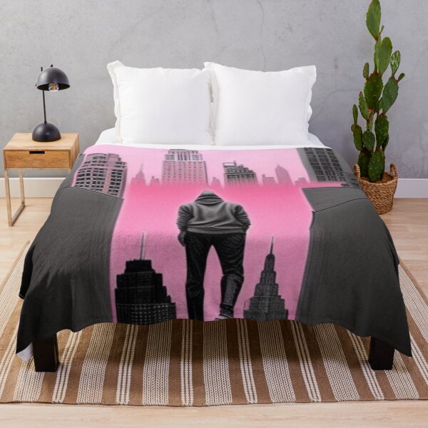 Item preview, Pink cityscape designed and sold by Roxburylane.