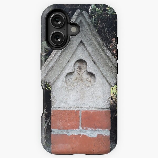 Clover in stone iPhone Tough Case