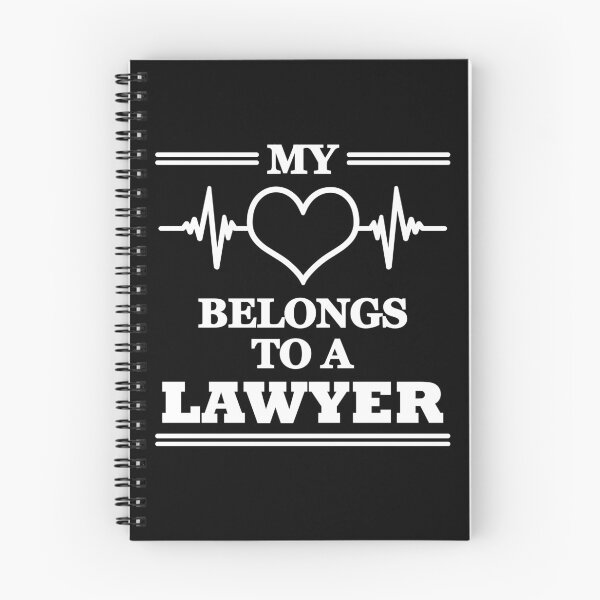 Item preview, My heart belongs to a lawyer designed and sold by TrendyDesigns.