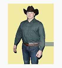 Lámina fotográfica Brendan Fraser Cowboy