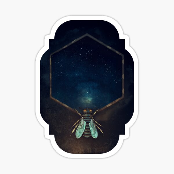 Bee Universe Sticker