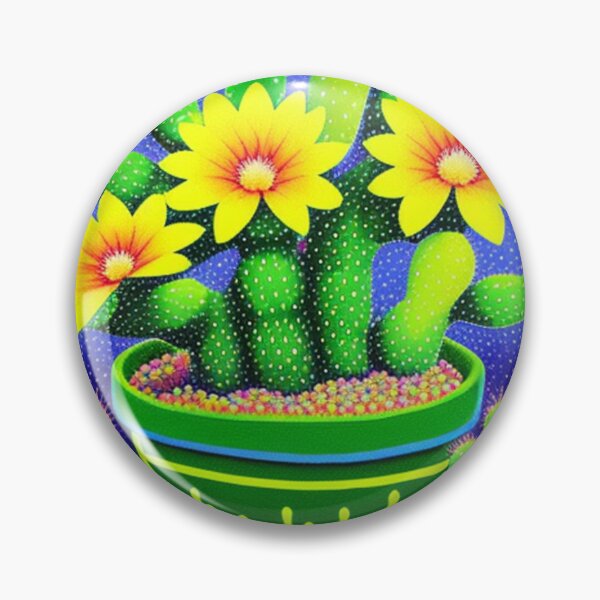 Item preview, Flowering Cactus  designed and sold by Roxburylane.