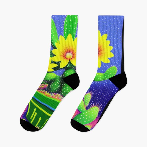 Item preview, Flowering Cactus  designed and sold by Roxburylane.