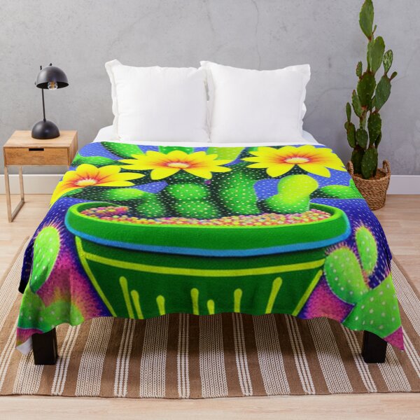 Item preview, Flowering Cactus designed and sold by Roxburylane.