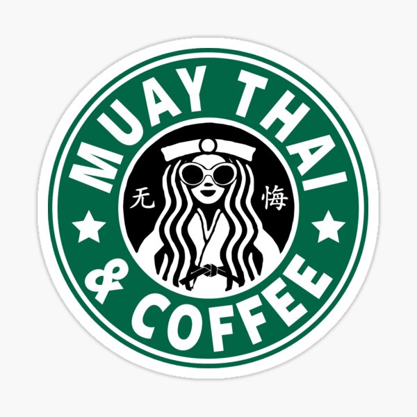 Item preview, MUAY THAI - MUAY THAI AND COFFEE designed and sold by ShirtWreck.