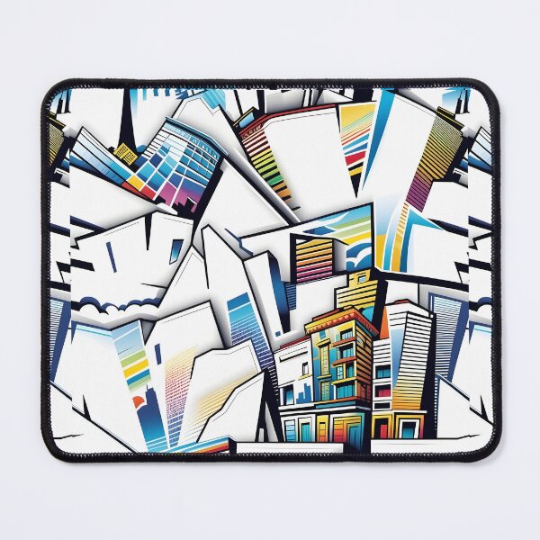 Item preview, Abstract Cityscape V designed and sold by DevemDavam.