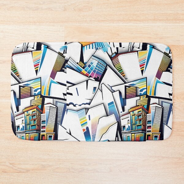 Item preview, Abstract Cityscape V designed and sold by DevemDavam.
