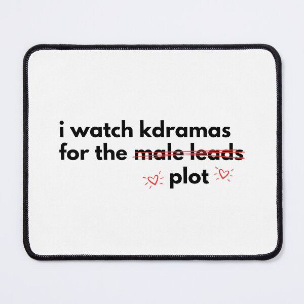 Item preview, I watch kdramas for the plot sticker designed and sold by Jules :).