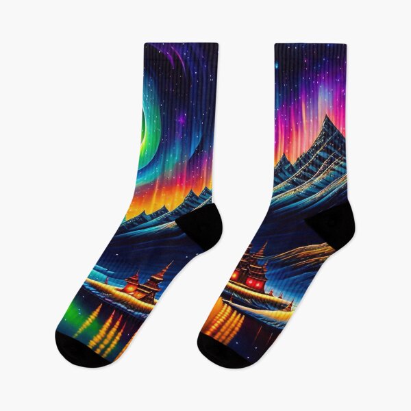 Item preview, The northern lights over Tibet designed and sold by M-Y-A-R-T-.