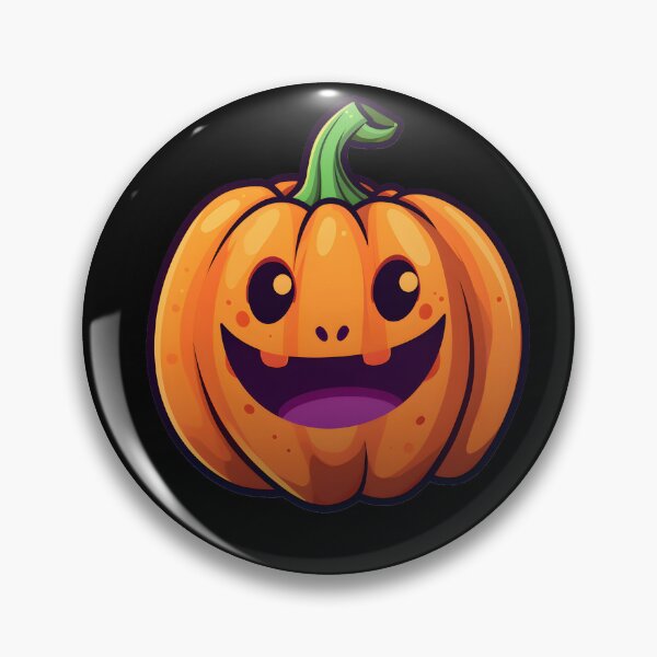 Item preview, Happy pumpkin face   designed and sold by Wickystickers.