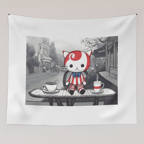 Item preview, Cat Butler at Cafe  designed and sold by Everythingstakn.