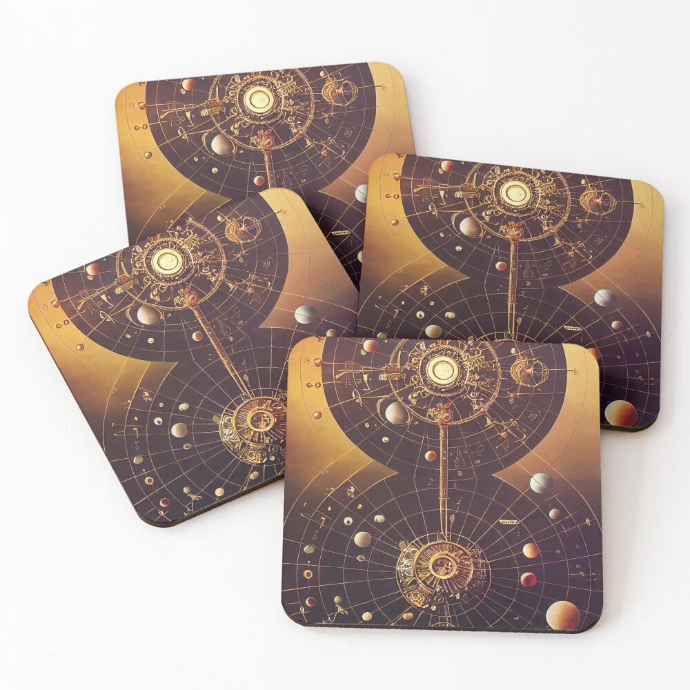 Item preview, Coasters (Set of 4) designed and sold by ThreadsTreasure.