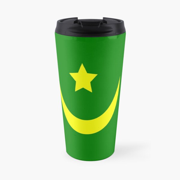 Flag of Mauritania Travel Mug
