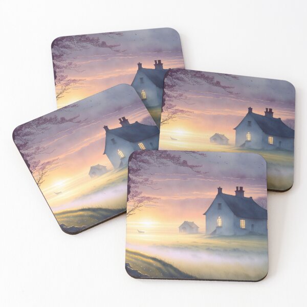 Item preview, Sunrise on a misty morning designed and sold by M-Y-A-R-T-.