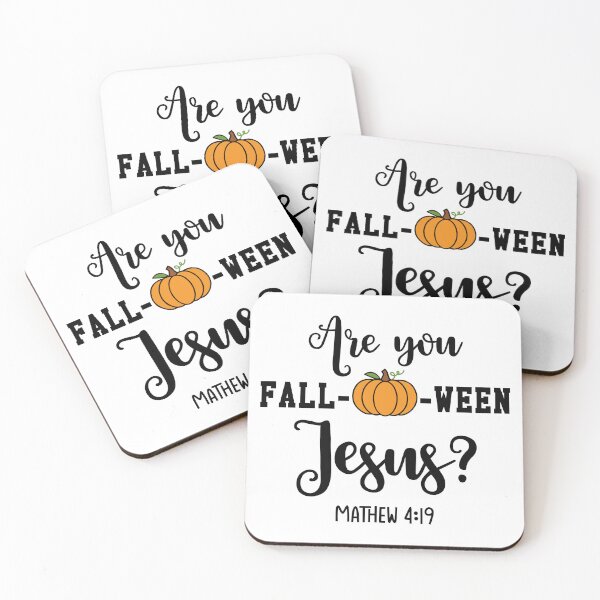 Item preview, Are You Fall-O-Ween Matthew 4:19 Bible Verse Falloween Jesus  designed and sold by JaimiMartine.