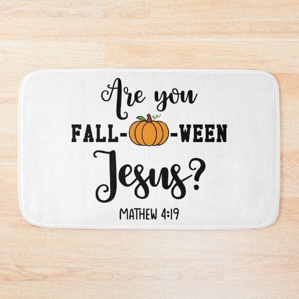 Item preview, Are You Fall-O-Ween Matthew 4:19 Bible Verse Falloween Jesus  designed and sold by JaimiMartine.