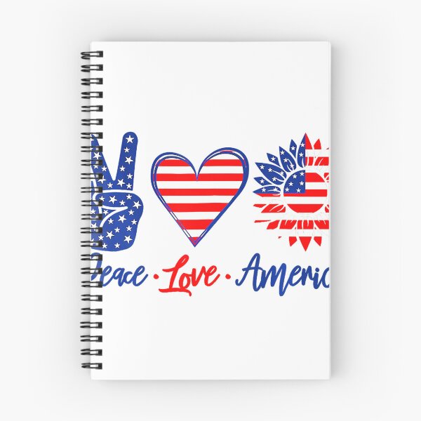 Item preview, Peace Love America designed and sold by hidhasamsamc.