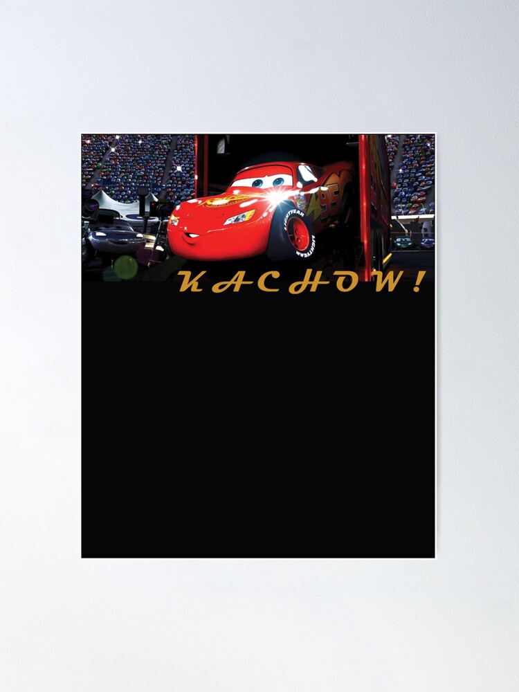 Rayo McQueen de Cars Póster
