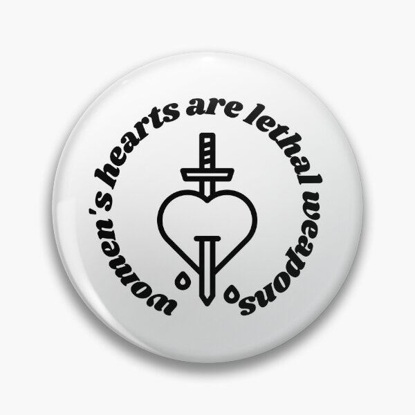 Item preview, women's hearts are lethal weapons designed and sold by emmaclaire17.