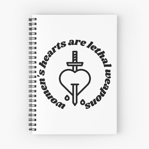 Item preview, women's hearts are lethal weapons designed and sold by emmaclaire17.