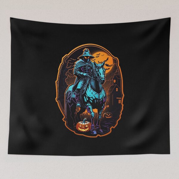 Item preview, Halloween Horseman With Pumkin  designed and sold by Desfix.