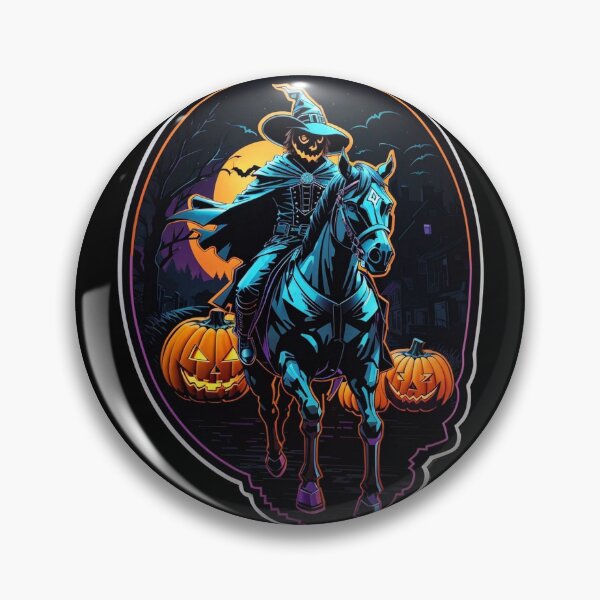 Item preview, Halloween Horseman With Pumkin, Halloween Horror Night 2023 designed and sold by Desfix.