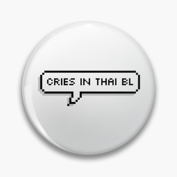 Item preview, cries in thai bl sticker designed and sold by Jules :).