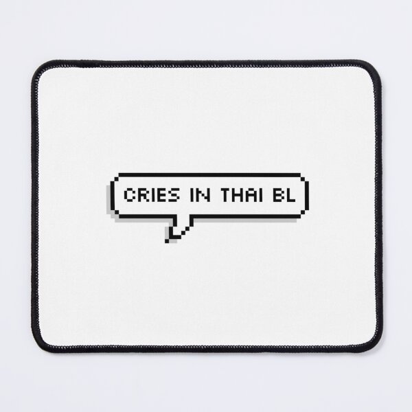 Item preview, cries in thai bl sticker designed and sold by Jules :).