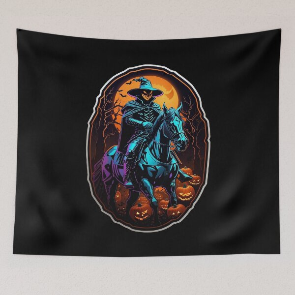 Item preview, Halloween Horseman With Pumkin, Halloween Horror Night 2023 designed and sold by Desfix.