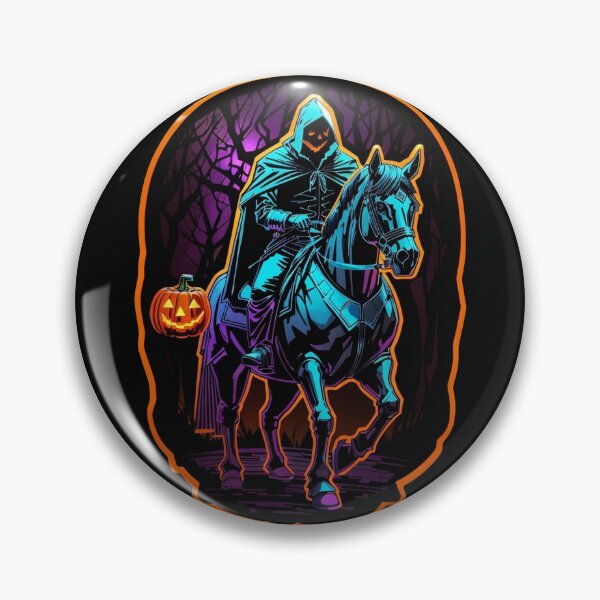 Item preview, Halloween Horseman With Pumkin, Halloween Horror Night 2023 designed and sold by Desfix.
