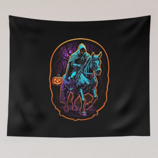 Item preview, Halloween Horseman With Pumkin, Halloween Horror Night 2023 designed and sold by Desfix.